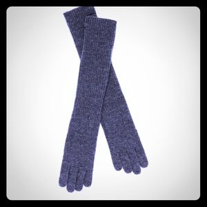 THEORY Joanne D gloves BLACK